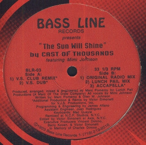 CAST OF THOUSANDS FEATURING MIMI JOHNSON - The Sun Will Shine