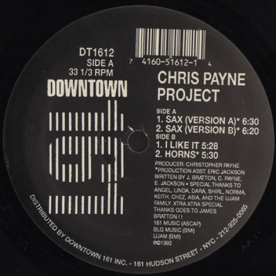 CHRIS PAYNE PROJECT - Sax