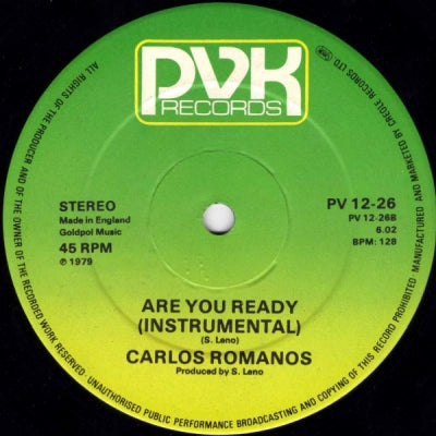 CARLOS ROMANOS - Are You Ready