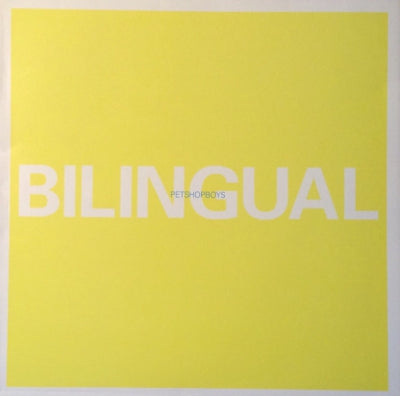 PET SHOP BOYS - Bilingual