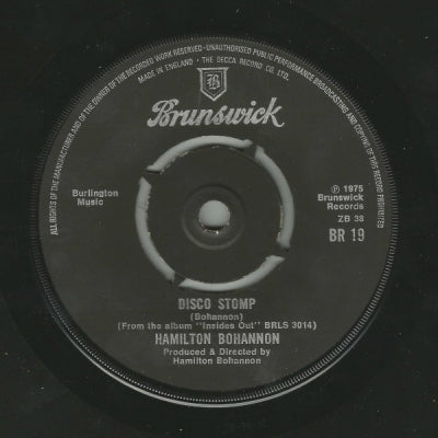 HAMILTON BOHANNON - Disco Stomp