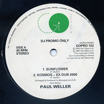 PAUL WELLER - Sunflower