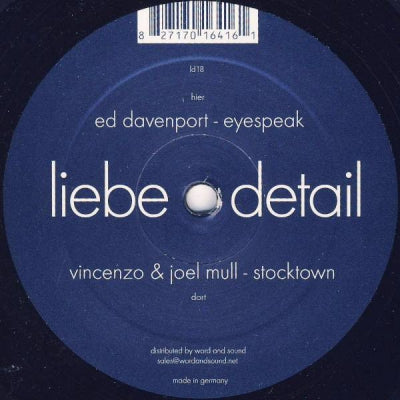 VINCENZO & JOEL MULL / ED DAVENPORT - Stocktown / Eyespeak
