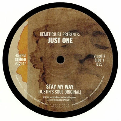 KEMETICJUST PRESENTS: JUST ONE - Stay My Way