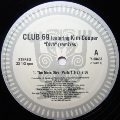 CLUB 69 FEATURING KIM COOPER - Diva (Remixes) / Warm Leatherette