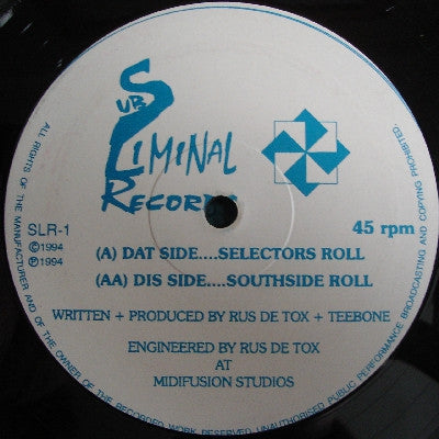 DJ RUS DE TOX & TEEBONE - Selectors Roll / Southside Roll