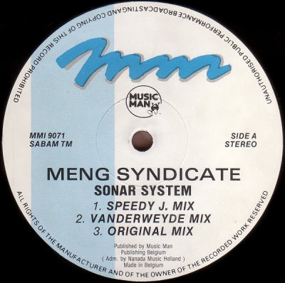MENG SYNDICATE - Sonar System