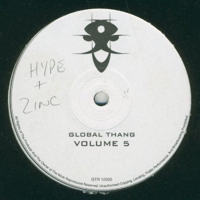 HYPE & ZINC - Global Thang - Volume 5