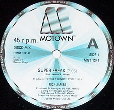 RICK JAMES - Super Freak