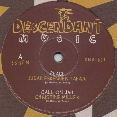 JUDAH ESKENDER TAFARI / CHRISTINE MILLER / THE H.U.S. ALL STARS / WILL TEE - Descendant Music