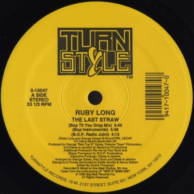 RUBY LONG - The Last Straw