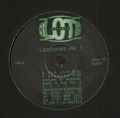 LAZY BONES - Lazybones Vol. 1