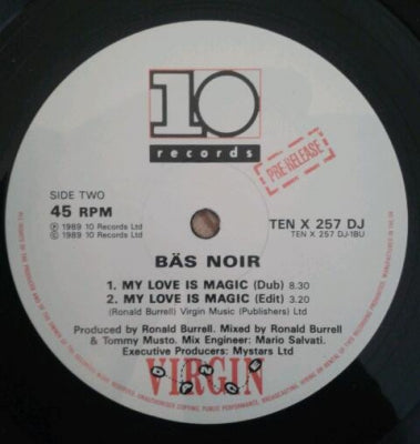 BAS NOIR - My Love Is Magic