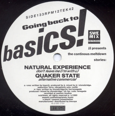 VARIOUS - Going Back To Basics!