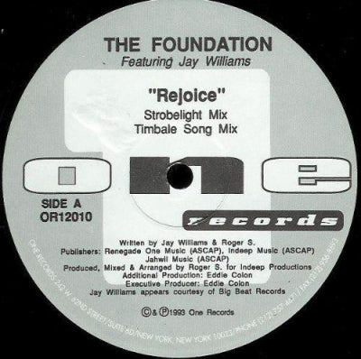 THE FOUNDATION FEATURING JAY WILLIAMS - Rejoice