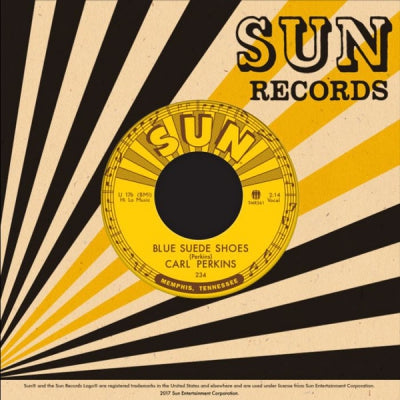 CARL PERKINS - Blue Suede Shoes / Honey, Don't!