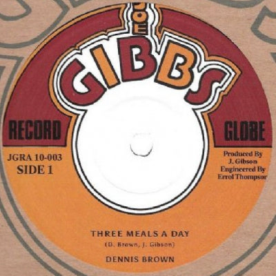 DENNIS BROWN / PRINCE ALLAH - Three Meals A Day / Naw Go A Them Burial