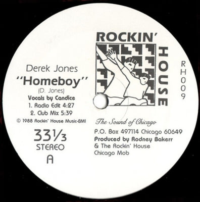 DEREK JONES - Homeboy