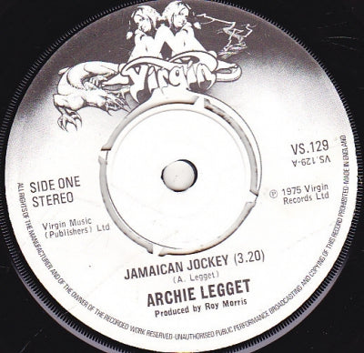 ARCHIE LEGGET - Jamaican Jockey / Alberto