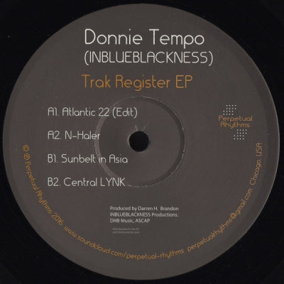 DONNIE TEMPO - Trak Register