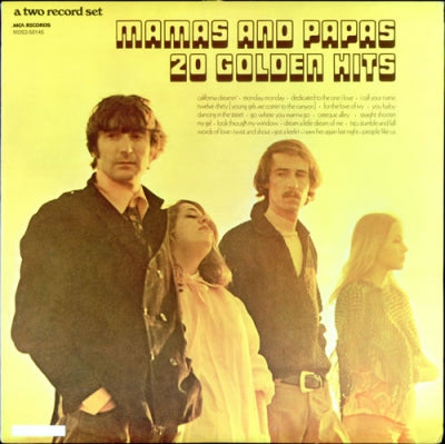 THE MAMAS & THE PAPAS - 20 Golden Hits