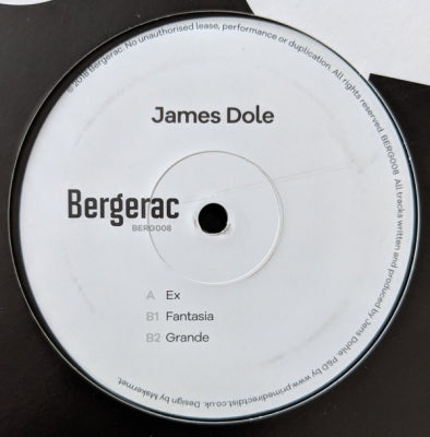 JAMES DOLE - Ex / Fantasia / Grande