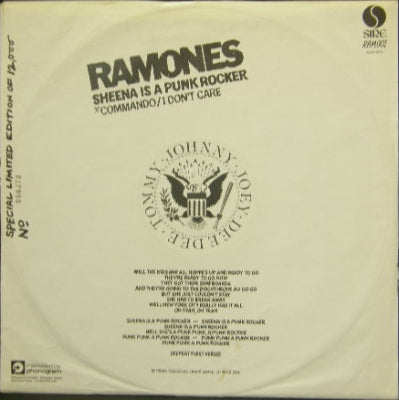 RAMONES - Sheena Is A Punk Rocker