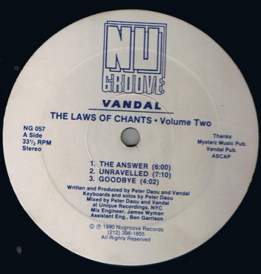 VANDAL - The Laws Of Chants - Volume Two