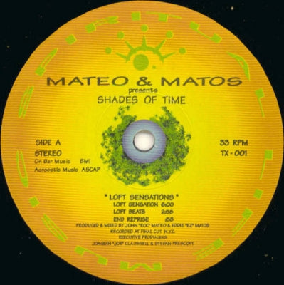 MATEO & MATOS - Shades Of Time