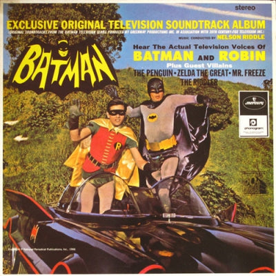 NELSON RIDDLE - Batman (Exclusive Original Television Soundtrack Album)
