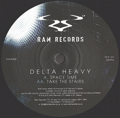 DELTA HEAVY - Space Time / Take The Stairs