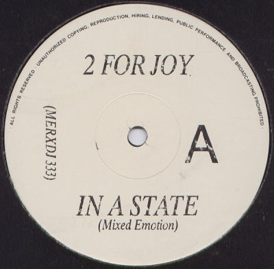2 FOR JOY - In A State