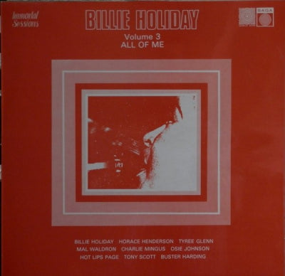 BILLIE HOLIDAY - Volume 3 - All Of Me