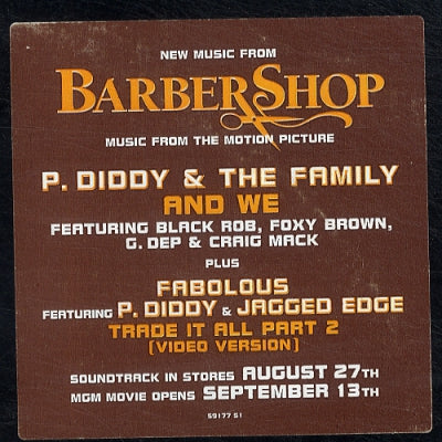 VARIOUS ARTISTS - New Music From The Motion Picture 'Barber Shop'.