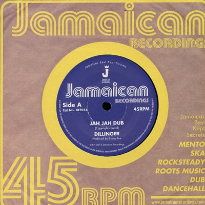 DILLINGER / KING TUBBY & THE AGGROVATORS - Jah Jah Dub / Jah Jah Dub (A Social Version).