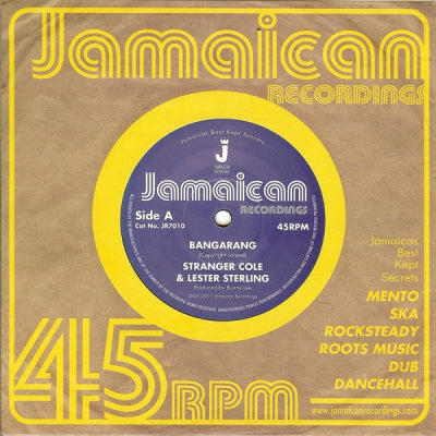 STRANGER COLE & LESTER STERLING - Bangarang