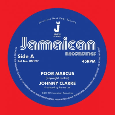 JOHNNY CLARKE - Poor Marcus / Version