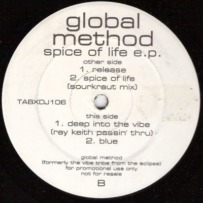 GLOBAL METHOD - Spice Of The Life EP