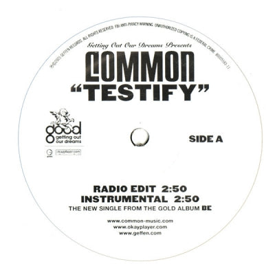 COMMON - Testify