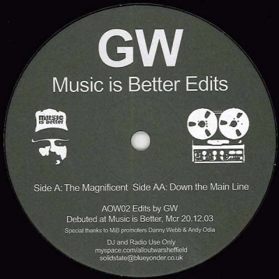 VARIOUS - Greg Wilson Music Is Better Edits