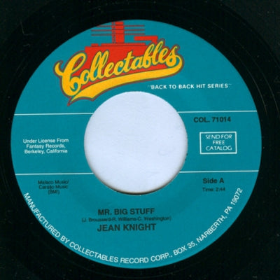 JEAN KNIGHT - Mr. Big Stuff / You Think You're Hot Stuff