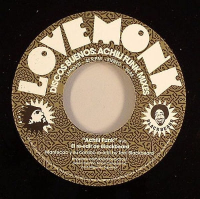 MANTECAO Y SU COMBO - Discos Buenos: Achili Funk Mixes