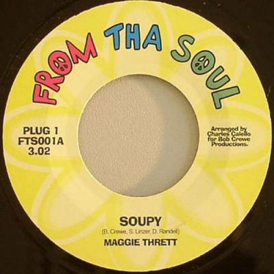 MAGGIE THRETT / THE INVITATIONS - Soupy / Written On The Wall