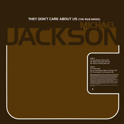 MICHAEL JACKSON - They Don't Care About Us