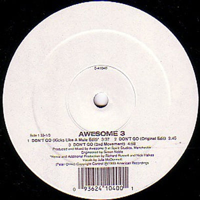 AWESOME 3 - Don't Go