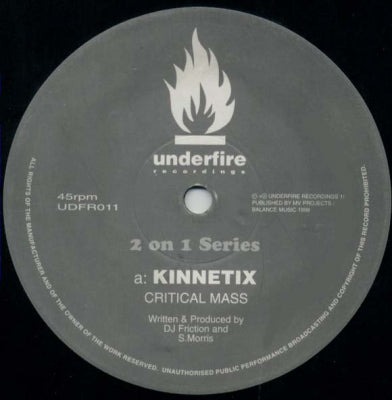 KINNETIX / KRAKEN - Critical Mass / Warped