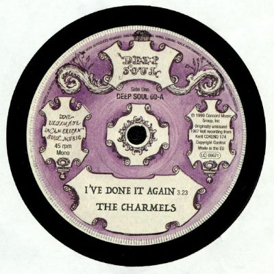 THE CHARMELS / L. V. JOHNSON - I've Done It Again / Seeing Is Believing