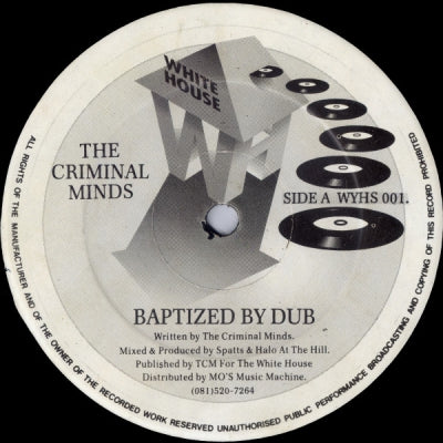 THE CRIMINAL MINDS - Baptized By Dub / Virtual Reality