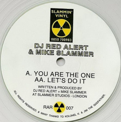 DJ RED ALERT AND MIKE SLAMMER - You Are The One / Let's Do It