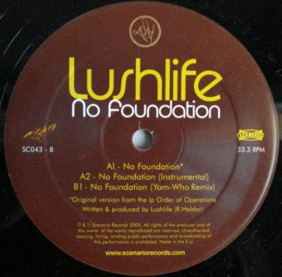 LUSHLIFE - No Foundation